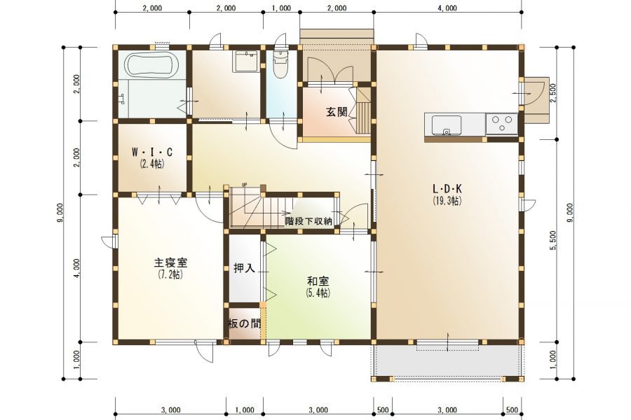 1階　平面図